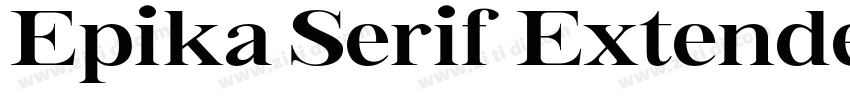 Epika Serif Extended字体转换 Epika Serif Extended字体转换